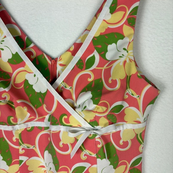 City Triangles Vintage Y2K Pink Floral Babydoll Dress - Picture 6 of 7